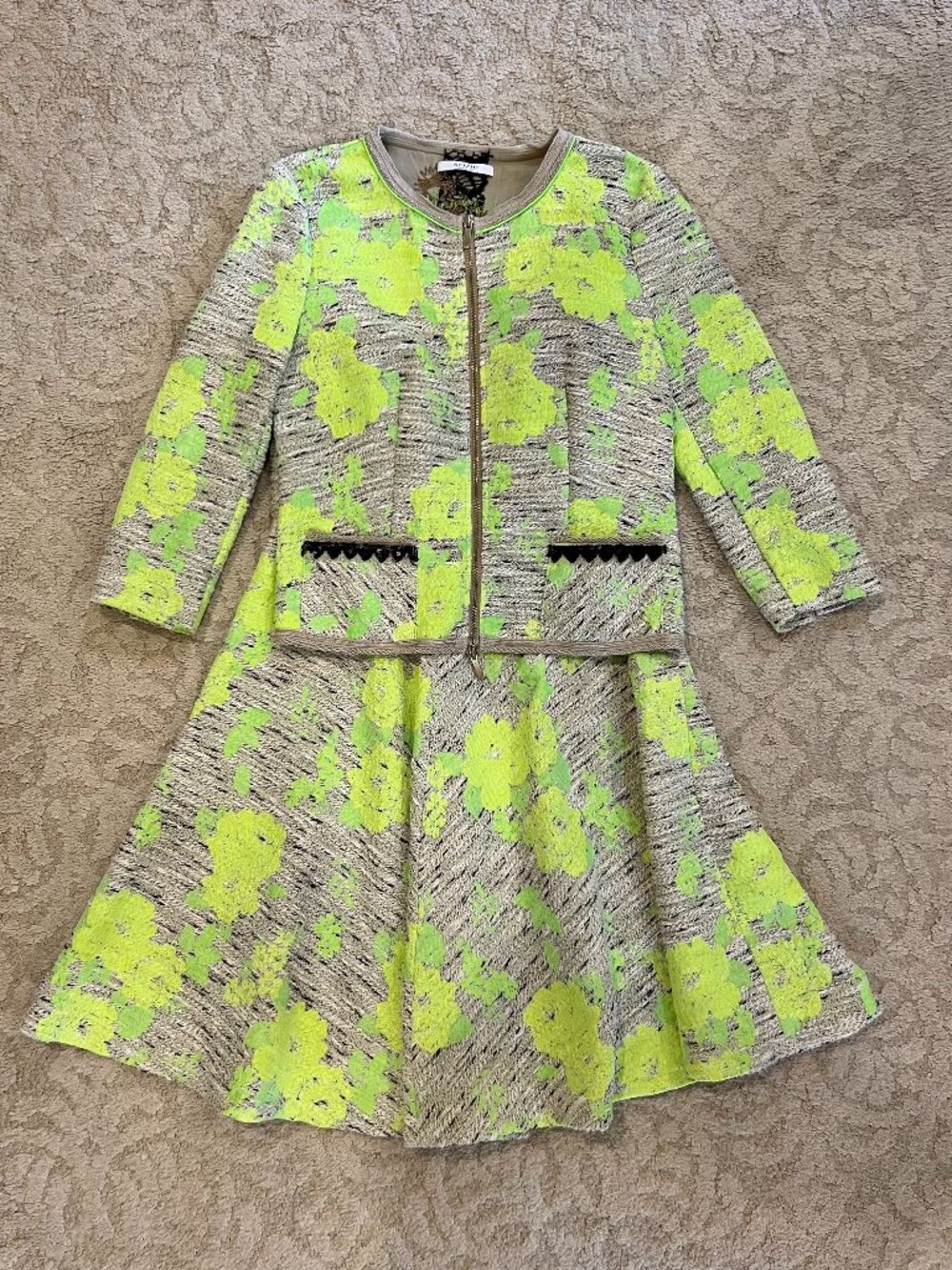 Sfizio Dress and Blazer Combo Size 8